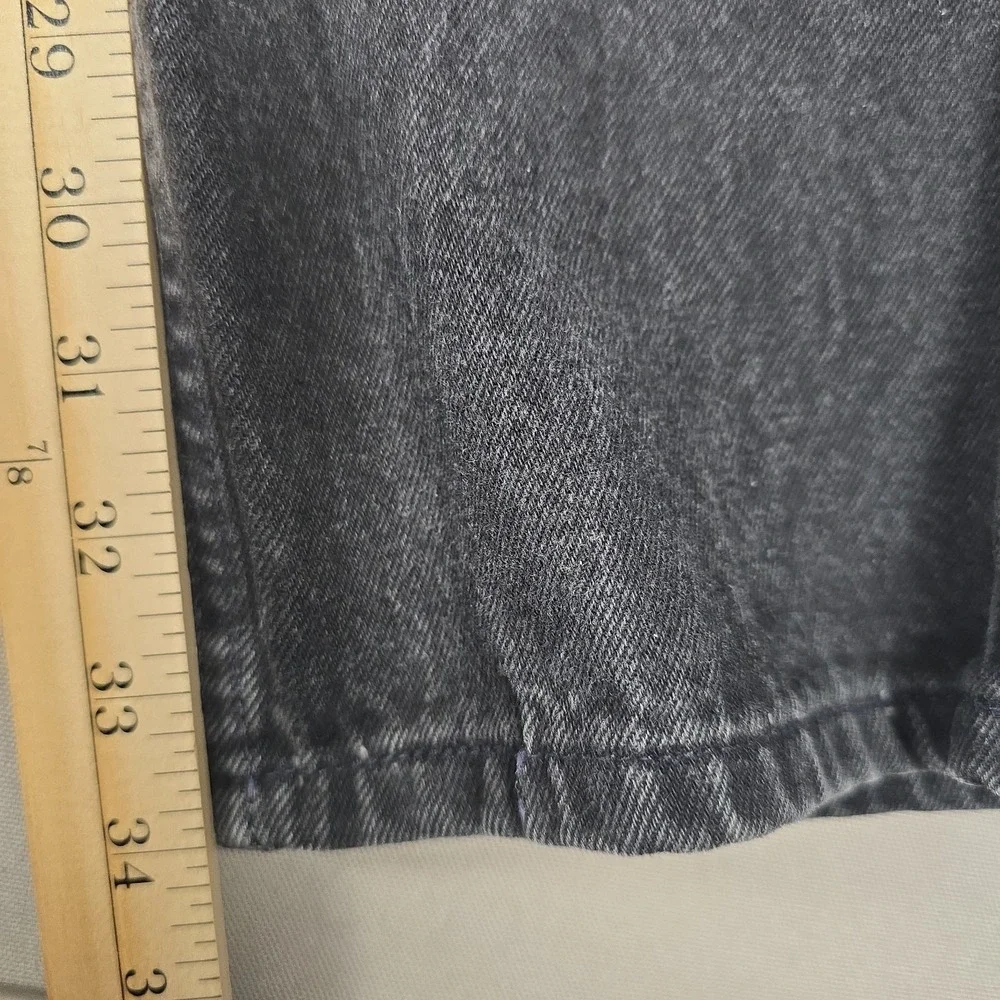 Vtg 1997 Levis 550 Orange Tab Black Jeans 34x34 Relaxed Tapered Puerto Rico USA